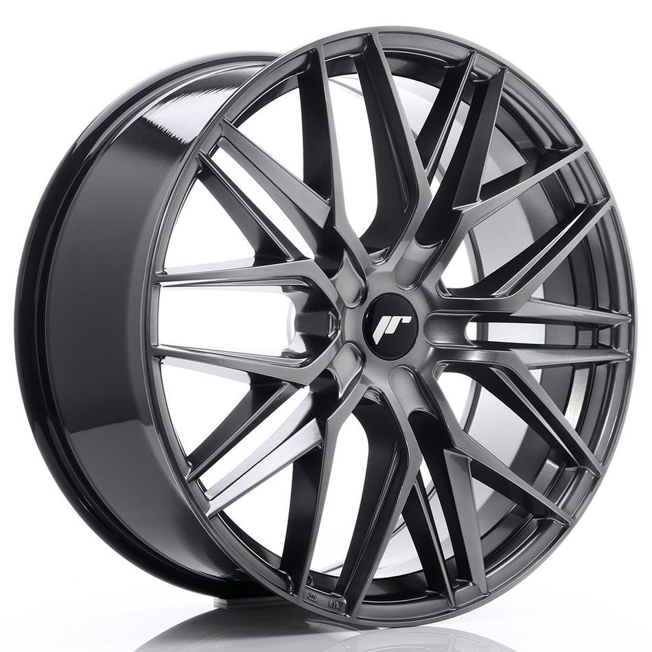 Japan Racing JR Wheels JR28 22x9 ET30-45 CUSTOM PCD Hyper Black
