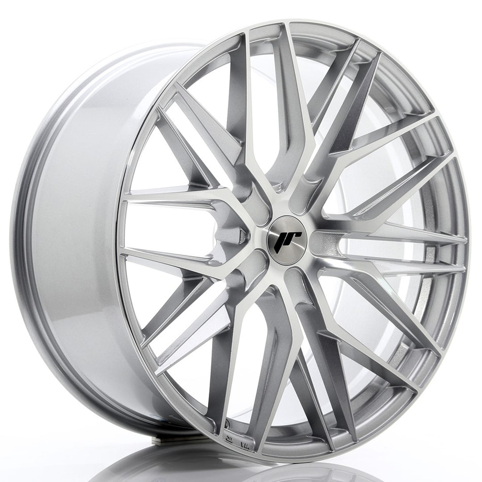 Japan Racing JR Wheels JR28 22x10.5 ET15-50 CUSTOM PCD Silver