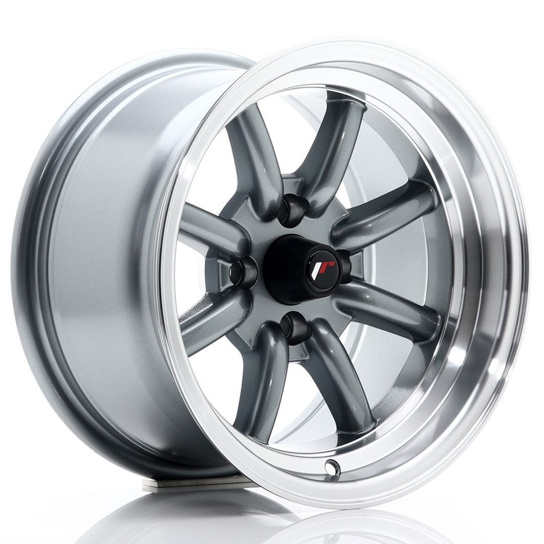 Japan Racing JR Wheels JR19 14x8 ET-13 4x100 Gun metal