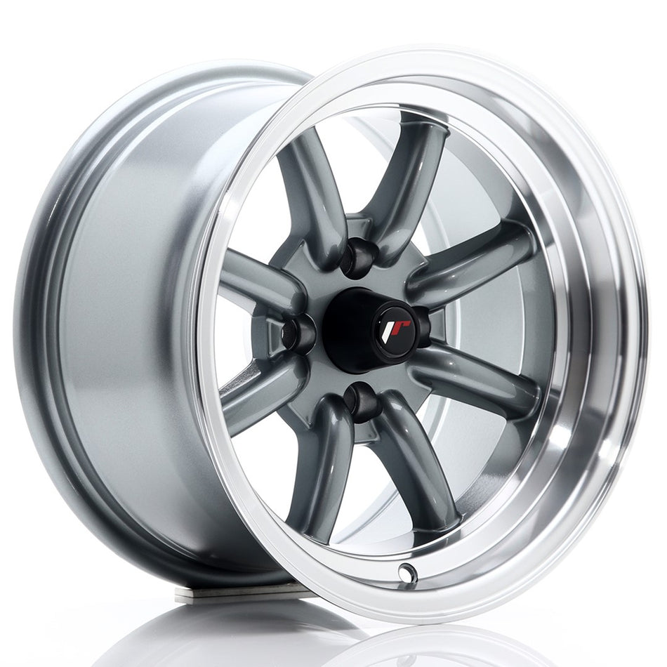 Japan Racing JR Wheels JR19 14x8 ET-13 4x100 Gun metal