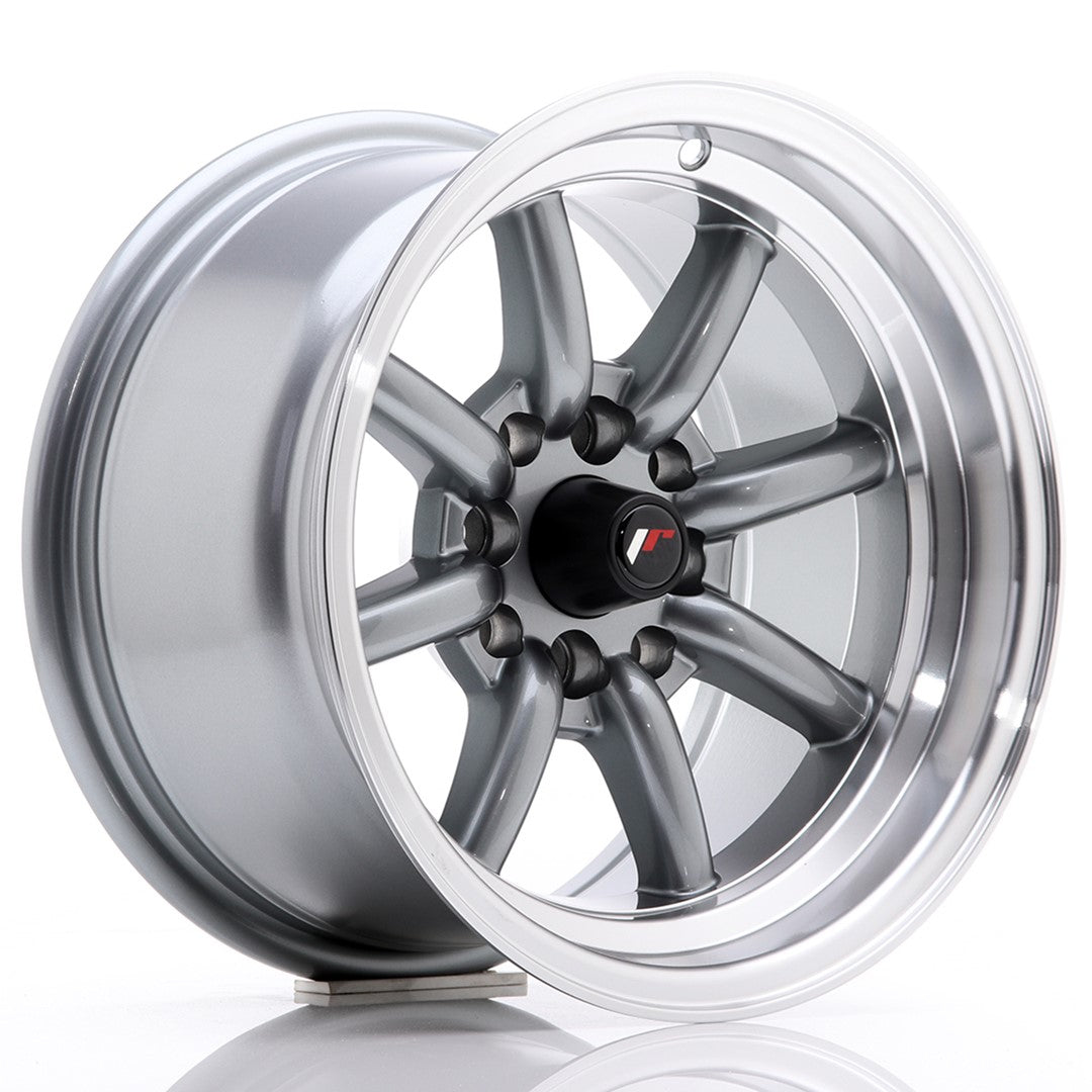 Japan Racing JR Wheels JR19 14x8 ET-13 4x100 4x114.3 Gun metal