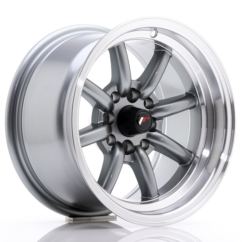 Japan Racing JR Wheels JR19 14x8 ET-13 4x100 4x114.3 Gun metal