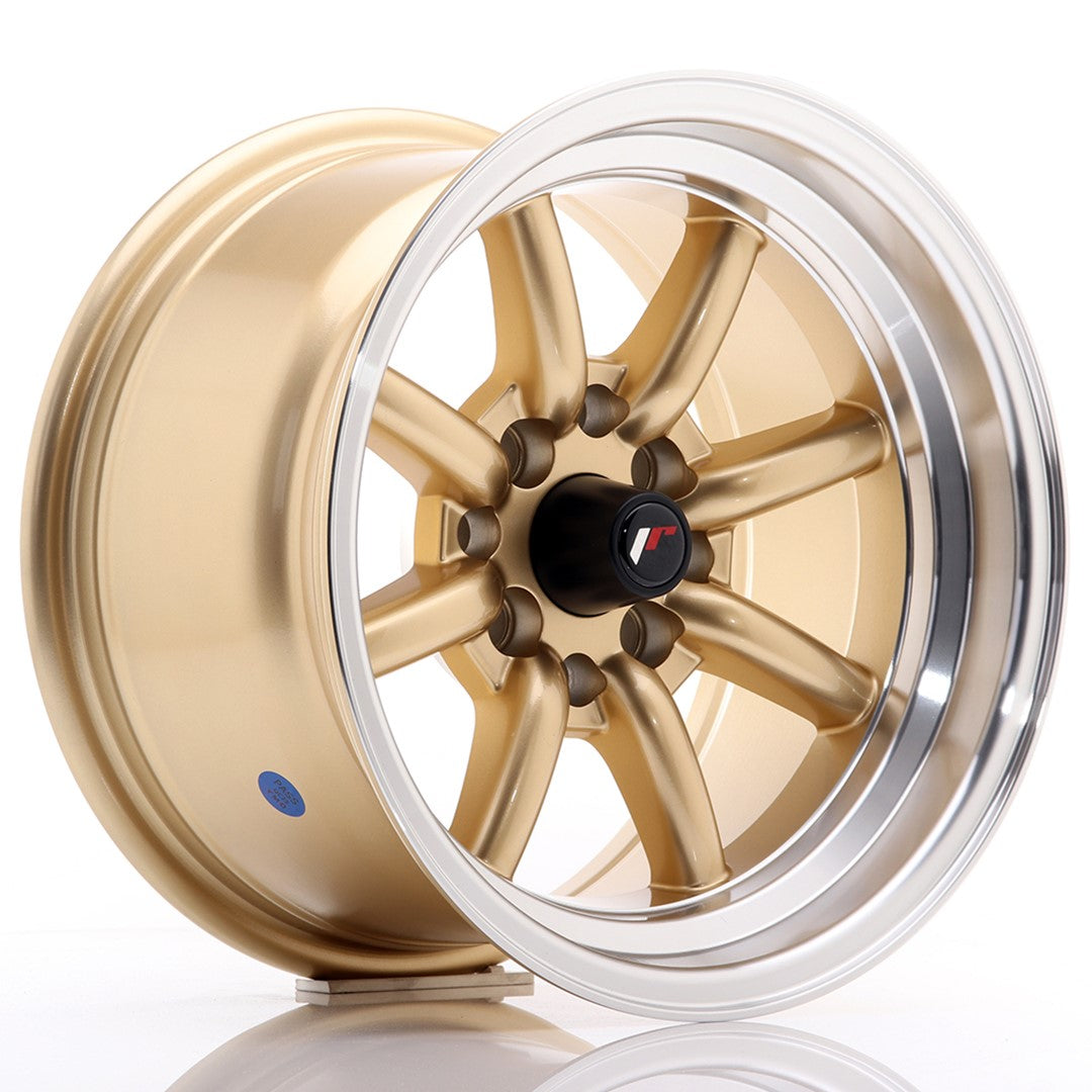Japan Racing JR Wheels JR19 14x8 ET-13 4x100 4x114.3 Gold
