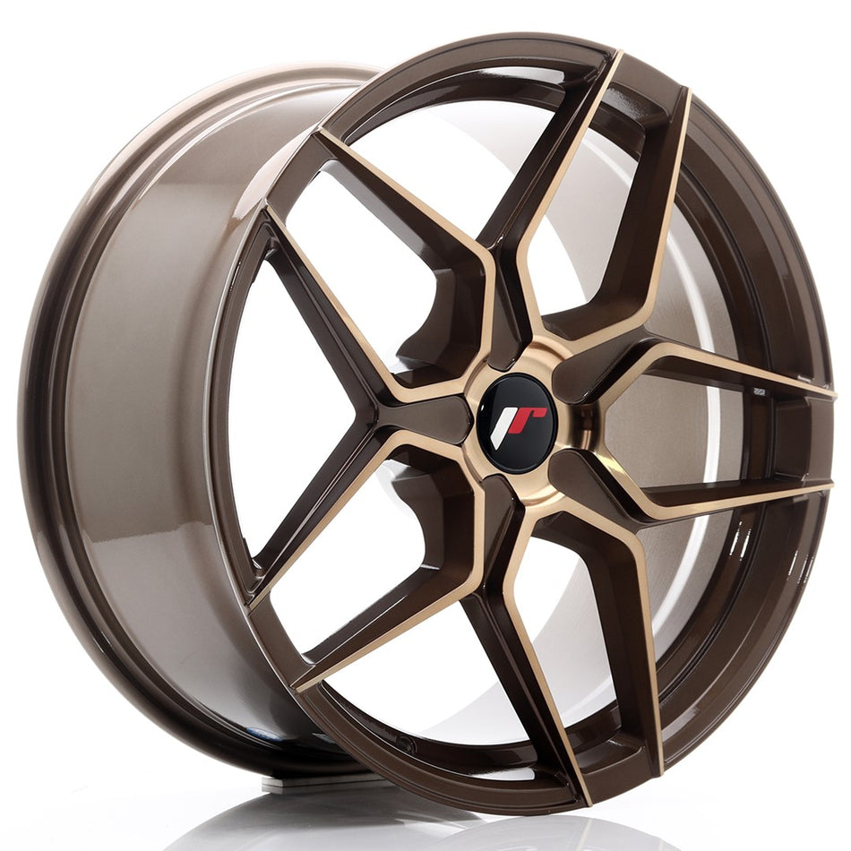 Japan Racing JR Wheels JR34 19x8.5 ET20-40 CUSTOM PCD Bronze