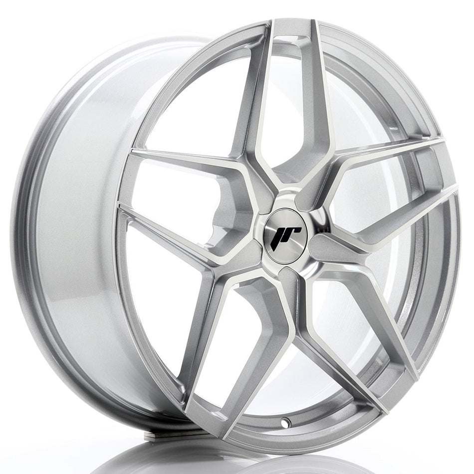 Japan Racing JR Wheels JR34 19x8.5 ET20-40 CUSTOM PCD Silver