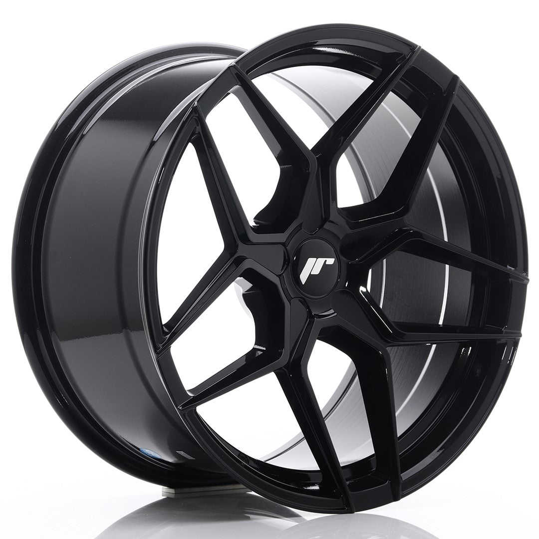 Japan Racing JR Wheels JR34 19x9.5 ET20-40 CUSTOM PCD Black