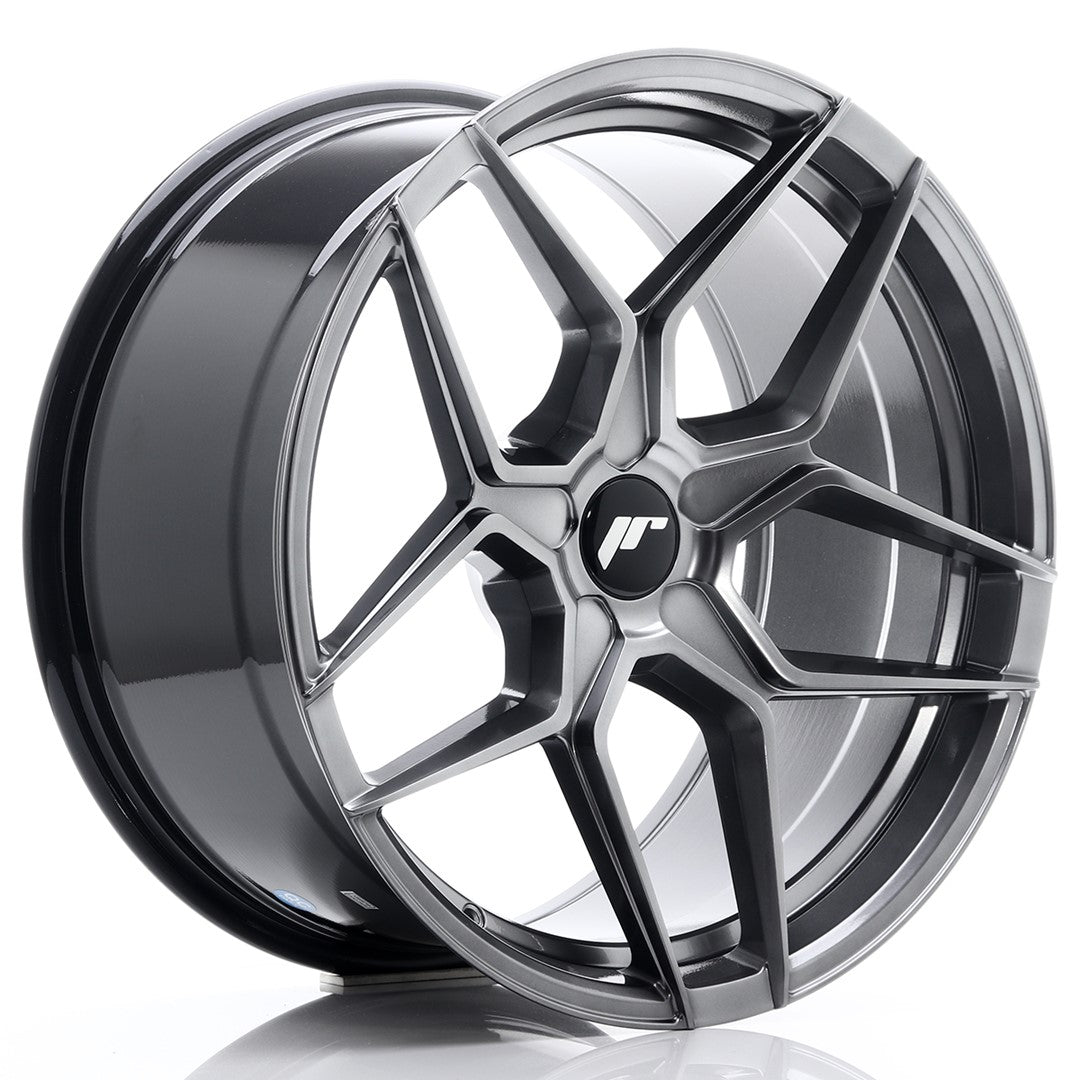 Japan Racing JR Wheels JR34 19x9.5 ET20-40 CUSTOM PCD Hyper Black