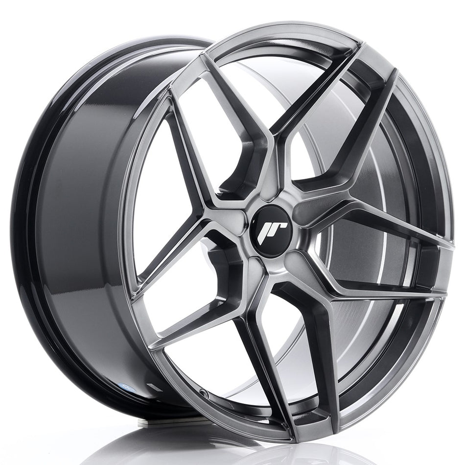 Japan Racing JR Wheels JR34 19x9.5 ET20-40 CUSTOM PCD Hyper Black