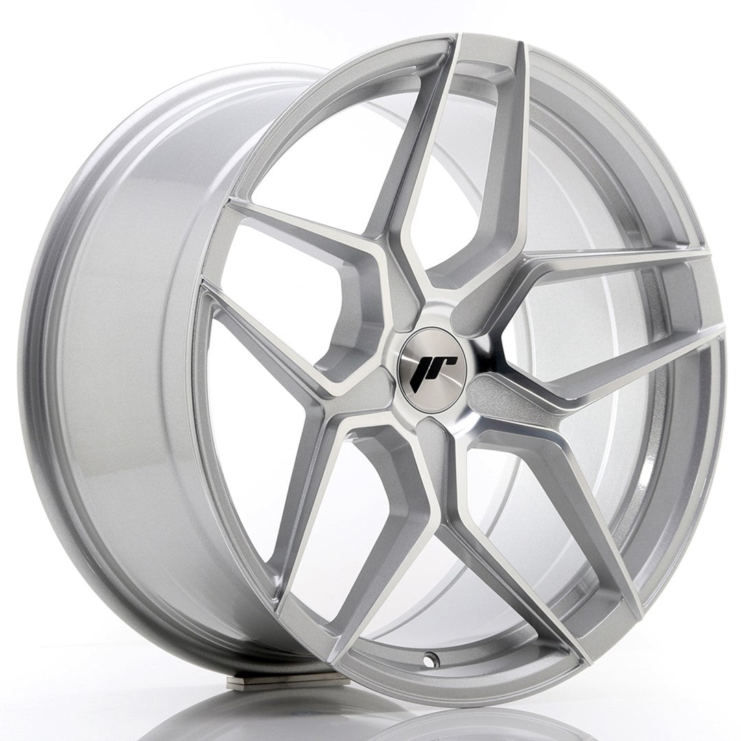 Japan Racing JR Wheels JR34 19x9.5 ET20-40 CUSTOM PCD Silver
