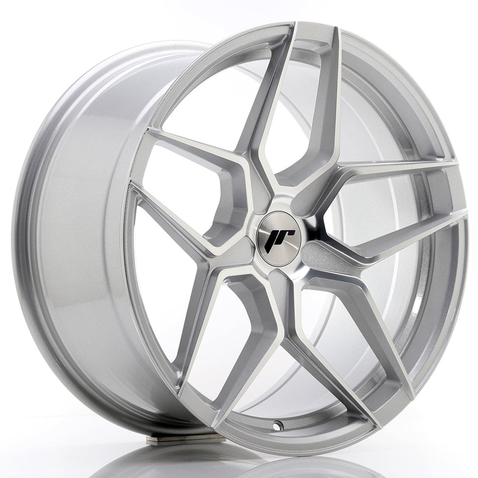 Japan Racing JR Wheels JR34 19x9.5 ET20-40 CUSTOM PCD Silver