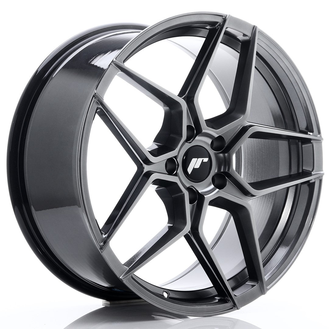 Japan Racing JR Wheels JR34 20x9 ET35 5x120 Hyper Black