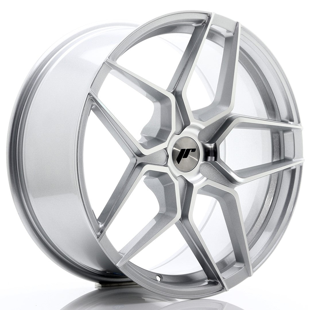 Japan Racing JR Wheels JR34 20x9 ET20-40 CUSTOM PCD Silver
