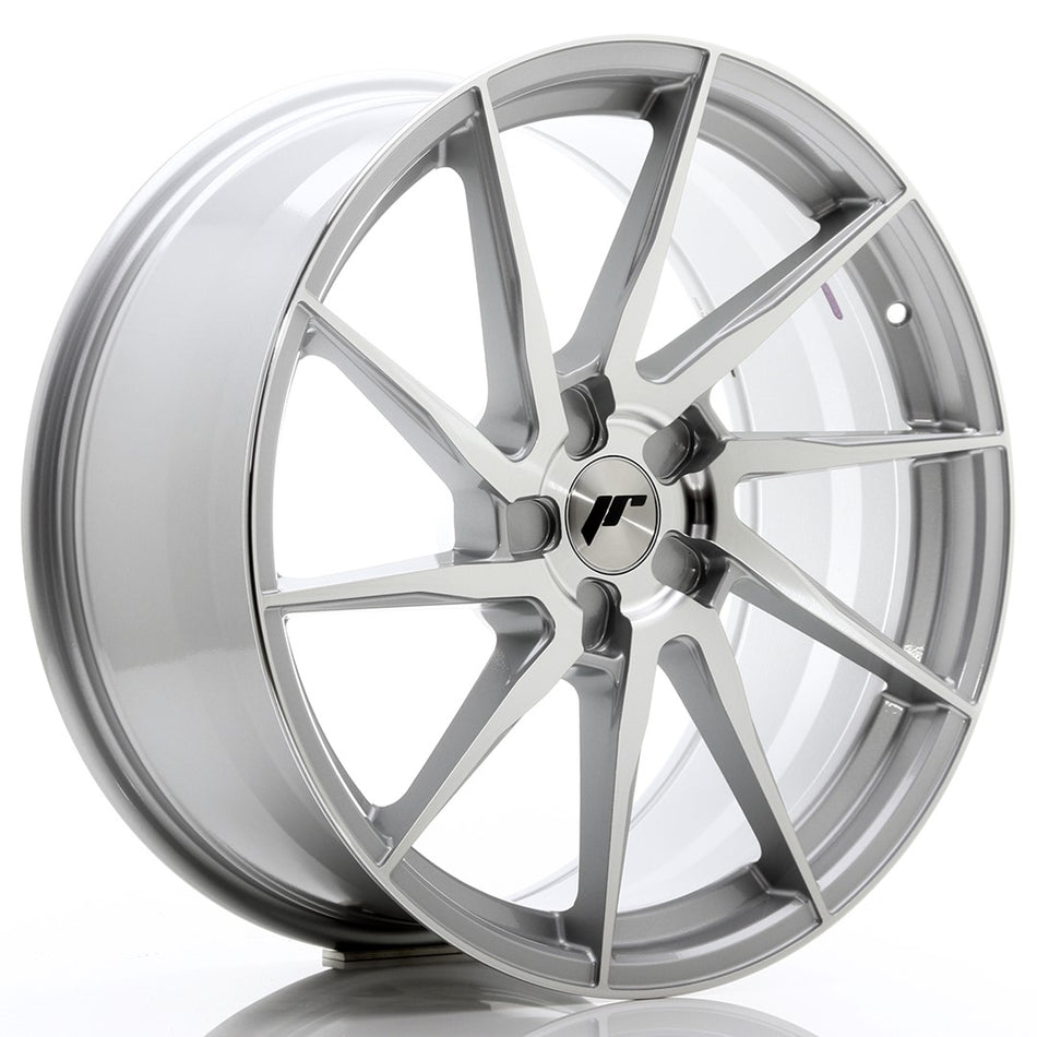 Japan Racing JR Wheels JR36 20x9 ET15-38 CUSTOM PCD Silver