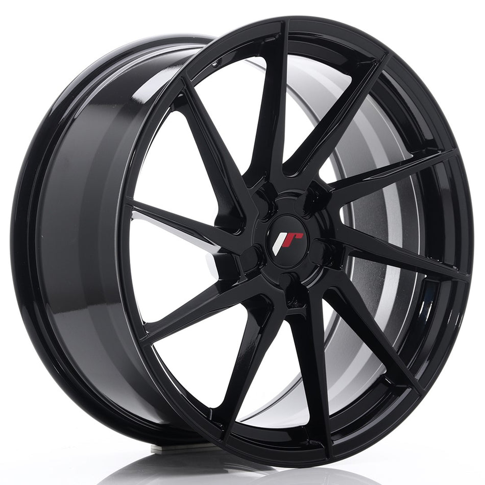 Japan Racing JR Wheels JR36 20x9 ET15-38 CUSTOM PCD Black
