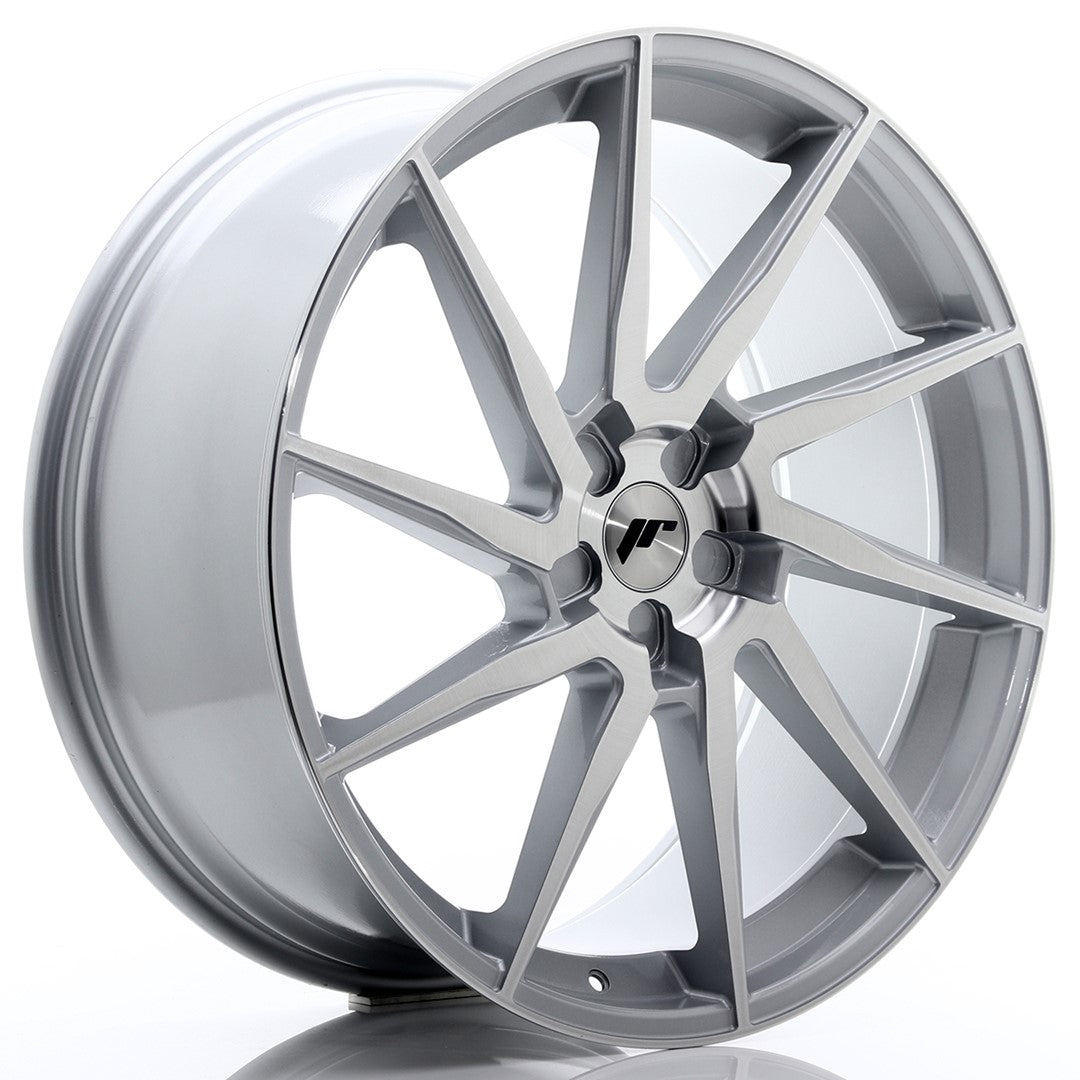 Japan Racing JR Wheels JR36 23x10 ET30-55 CUSTOM PCD Silver