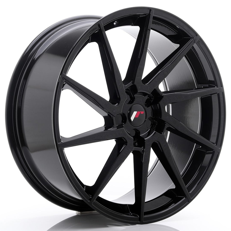 Japan Racing JR Wheels JR36 23x10 ET30-55 CUSTOM PCD Black