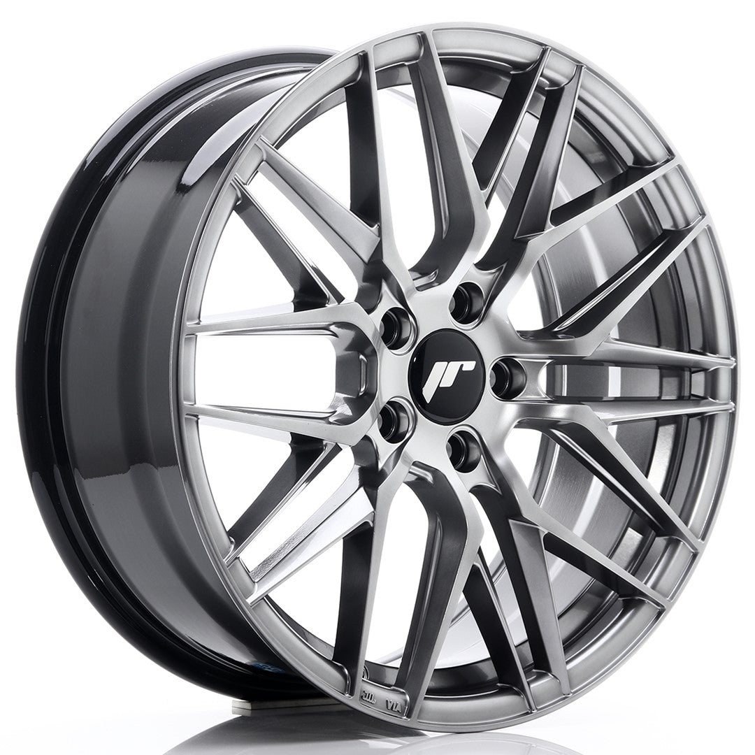 Japan Racing JR Wheels JR28 18x7.5 ET40 5x114.3 Hyper Black