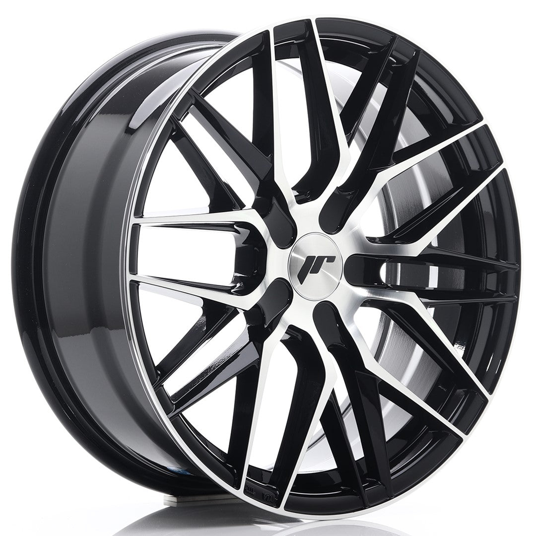 Japan Racing JR Wheels JR28 18x7.5 ET20-40 CUSTOM PCD Black