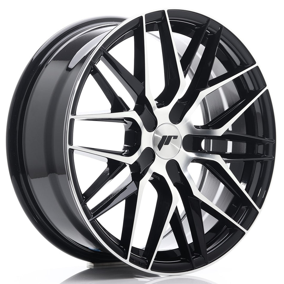 Japan Racing JR Wheels JR28 18x7.5 ET20-40 CUSTOM PCD Black