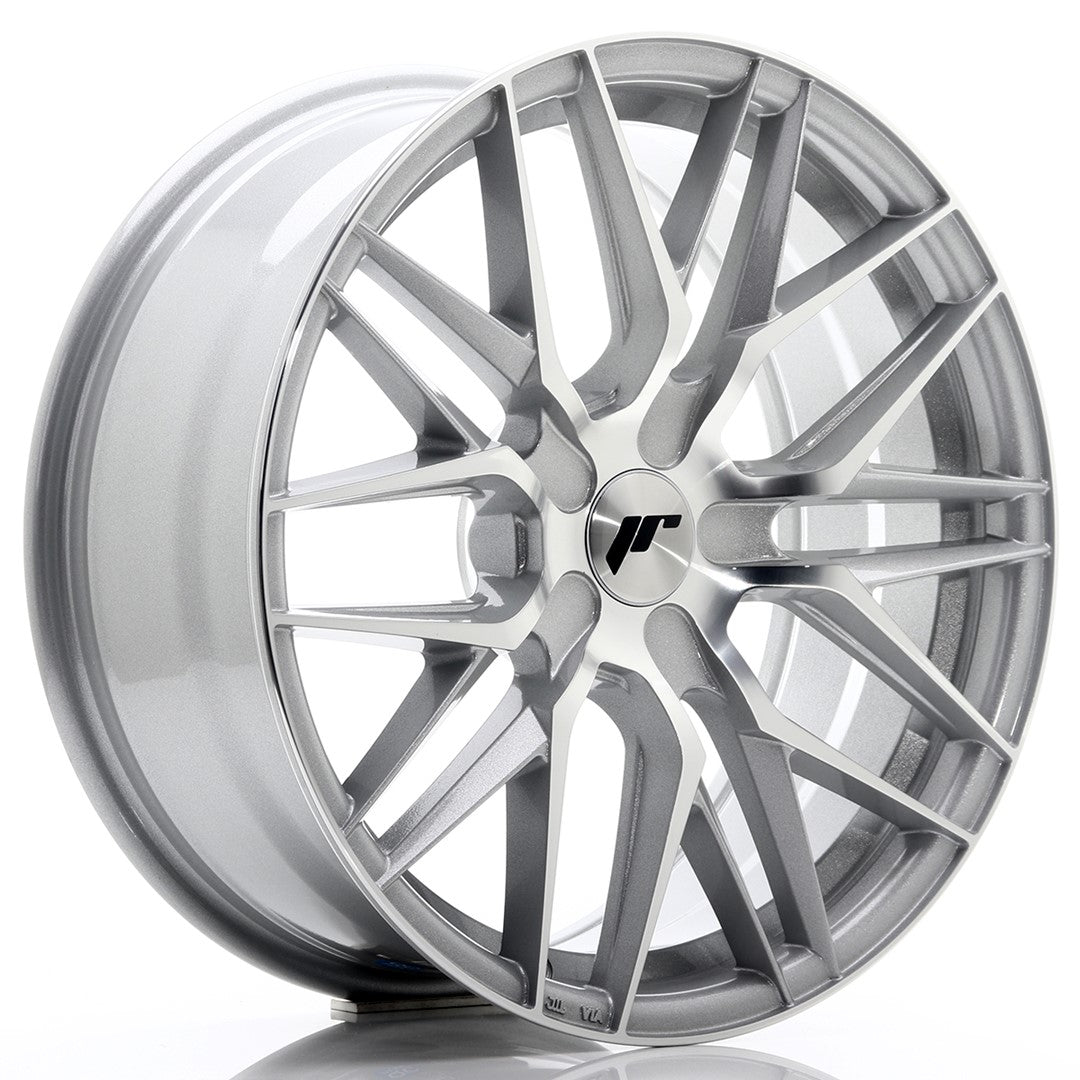 Japan Racing JR Wheels JR28 18x7.5 ET20-40 CUSTOM PCD Silver