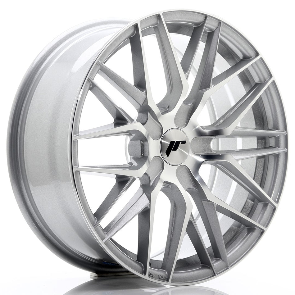 Japan Racing JR Wheels JR28 18x7.5 ET20-40 CUSTOM PCD Silver