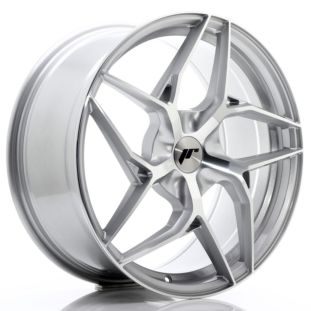 Japan Racing JR Wheels JR35 19x8.5 ET20-45 CUSTOM PCD Silver