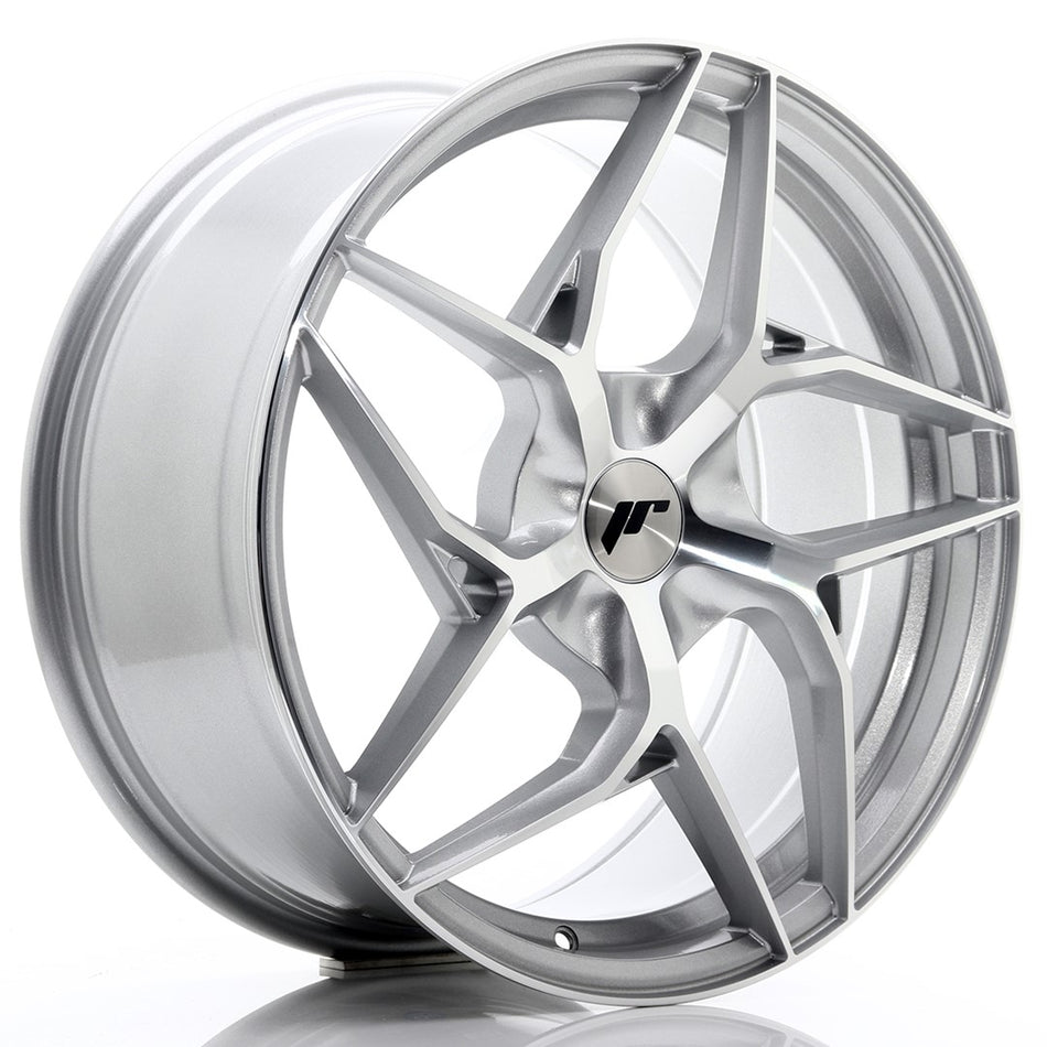 Japan Racing JR Wheels JR35 19x8.5 ET20-45 CUSTOM PCD Silver