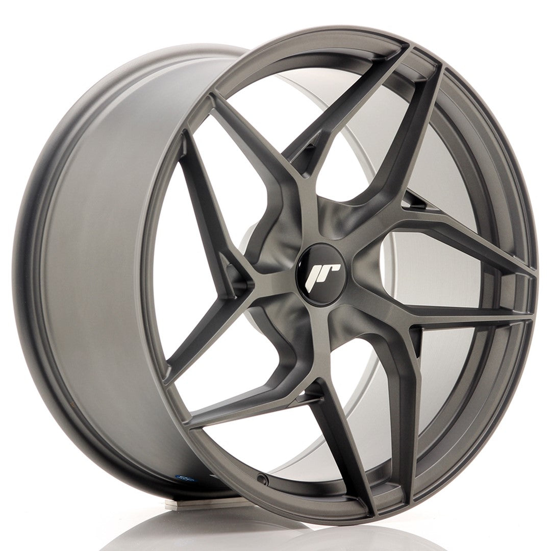 Japan Racing JR Wheels JR35 19x9.5 ET20-45 CUSTOM PCD Gun metal