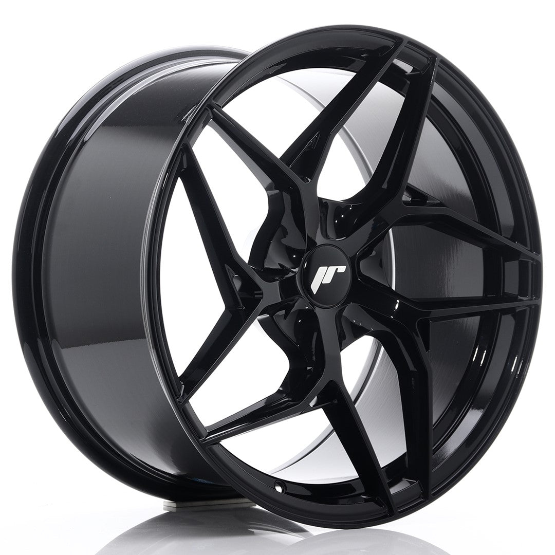 Japan Racing JR Wheels JR35 19x9.5 ET20-45 CUSTOM PCD Black