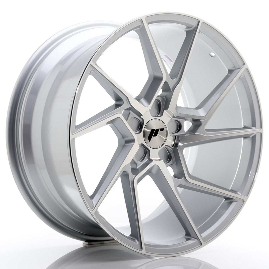 Japan Racing JR Wheels JR33 20x10 ET20-40 CUSTOM PCD Silver