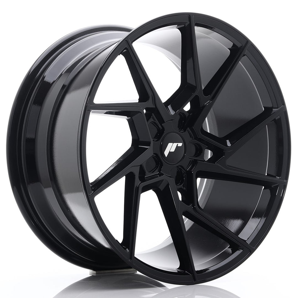 Japan Racing JR Wheels JR33 20x10 ET40 CUSTOM PCD Black