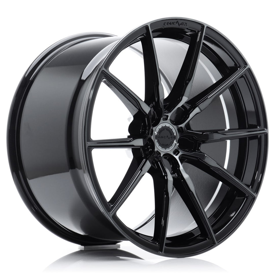 Concaver CVR4 20x8.5 ET20-45 CUSTOM PCD Double Tinted Black