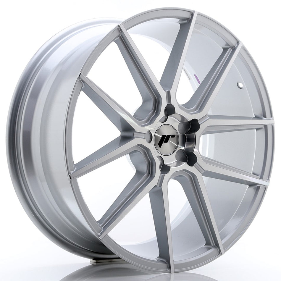Japan Racing JR Wheels JR30 21x9 ET20-40 CUSTOM PCD Silver