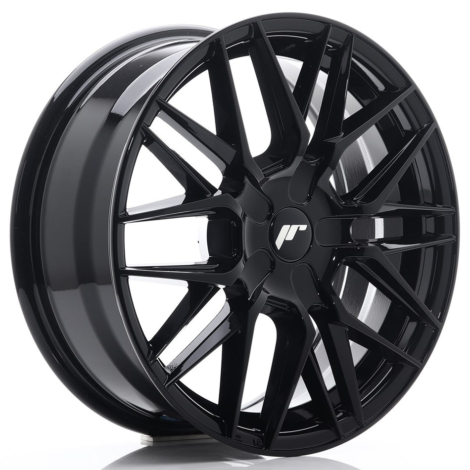 Japan Racing JR Wheels JR28 17x7 ET20-45 CUSTOM PCD Black