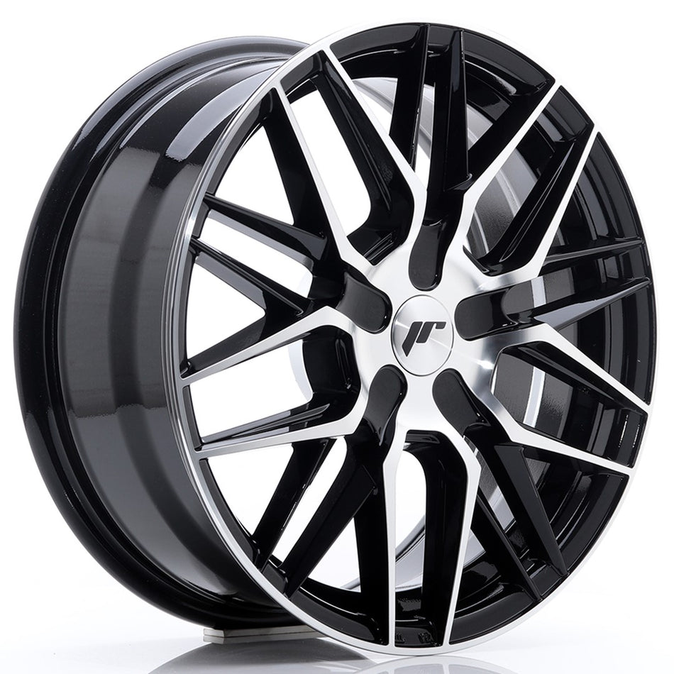 Japan Racing JR Wheels JR28 17x7 ET20-45 CUSTOM PCD Black