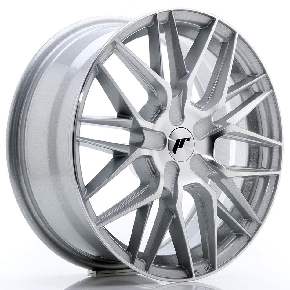Japan Racing JR Wheels JR28 17x7 ET20-45 CUSTOM PCD Silver