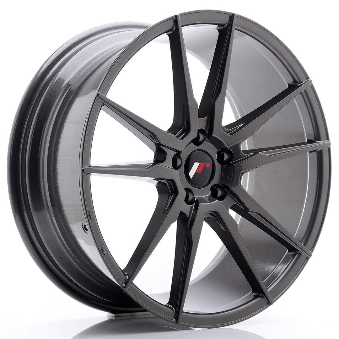 Japan Racing JR Wheels JR21 20x8.5 ET35 5x120 Hyper Gray
