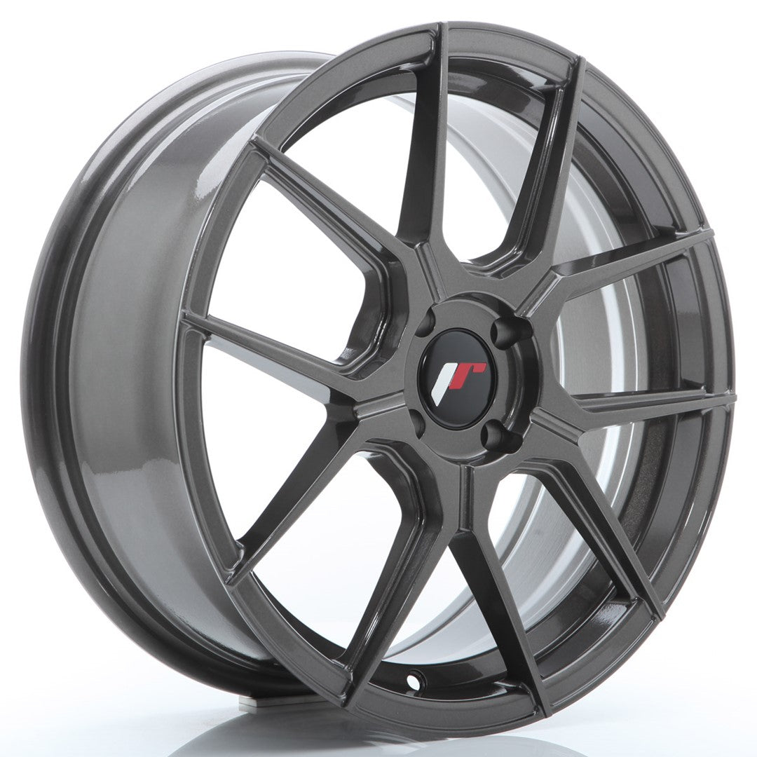 Japan Racing JR Wheels JR30 17x7 ET40 4x100 Hyper Gray