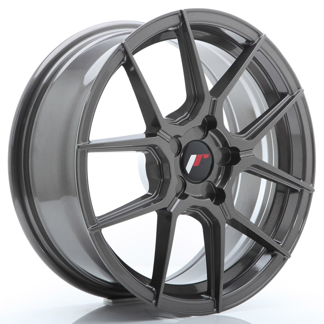 Japan Racing JR Wheels JR30 17x7 ET20-40 CUSTOM PCD Hyper Gray