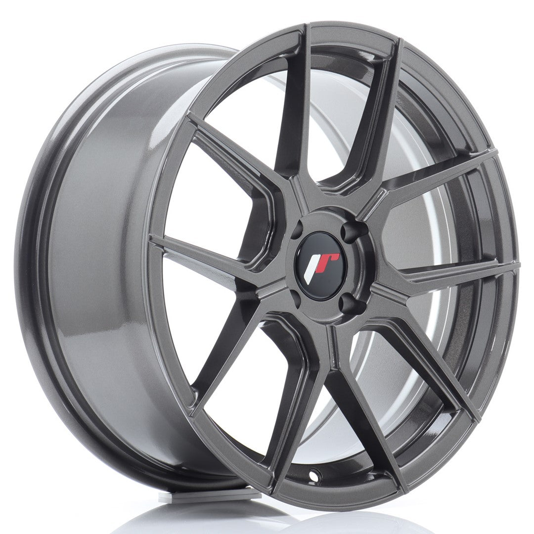 Japan Racing JR Wheels JR30 17x8 ET40 4x100 Hyper Gray