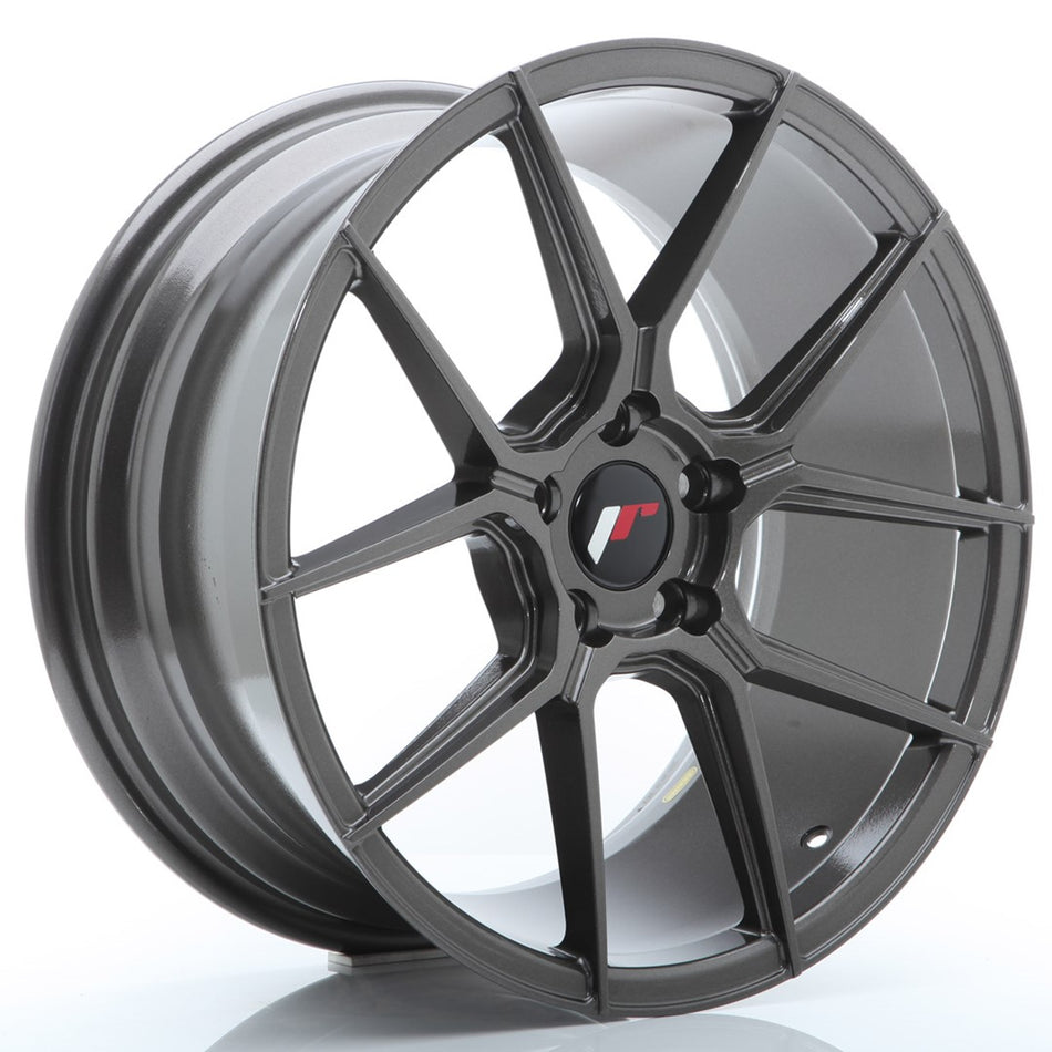 Japan Racing JR Wheels JR30 18x8.5 ET35 5x120 Hyper Gray