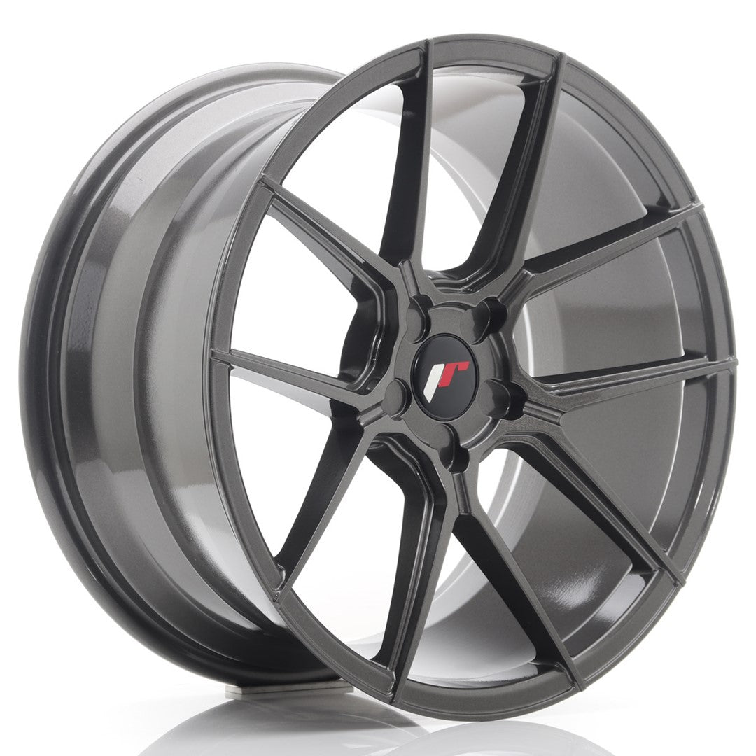 Japan Racing JR Wheels JR30 19x9.5 ET35-40 CUSTOM PCD Hyper Gray