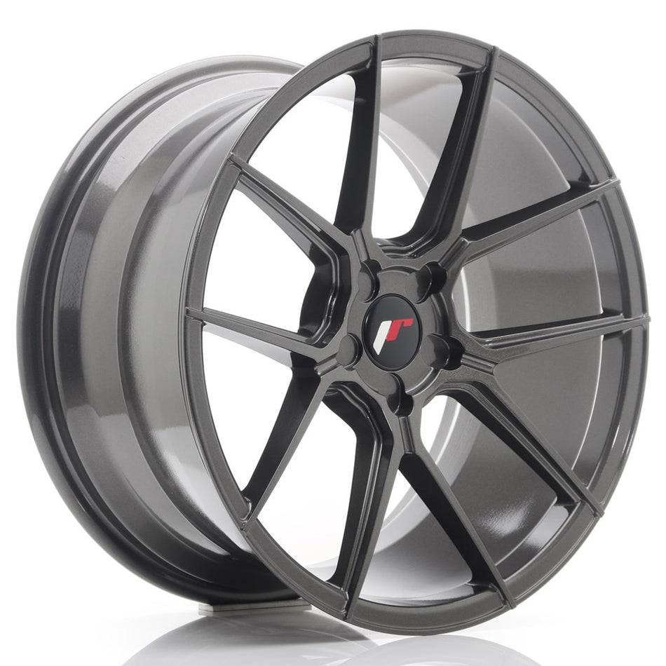 Japan Racing JR Wheels JR30 19x9.5 ET35-40 CUSTOM PCD Hyper Gray