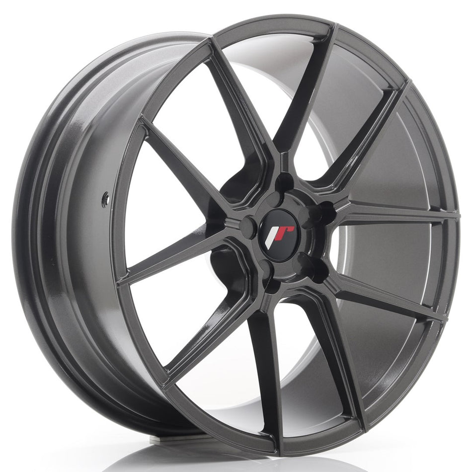 Japan Racing JR Wheels JR30 20x8.5 ET20-42 CUSTOM PCD Hyper Gray