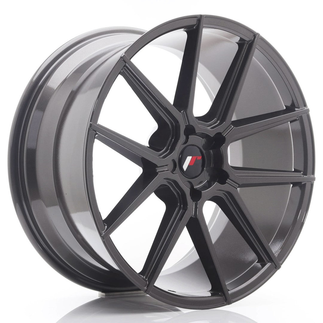 Japan Racing JR Wheels JR30 21x10.5 ET15-45 CUSTOM PCD Hyper Gray
