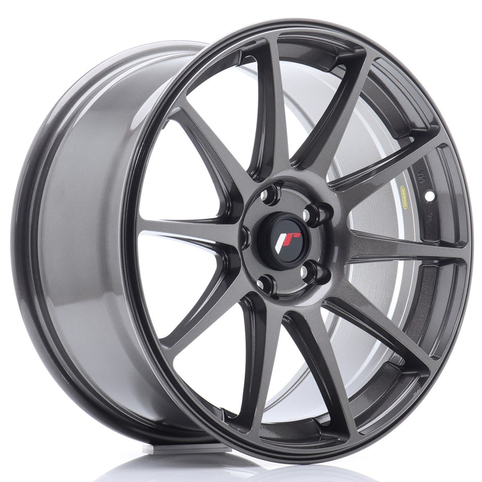 Japan Racing JR Wheels JR11 18x8.5 ET40 5x112 Hyper Gray