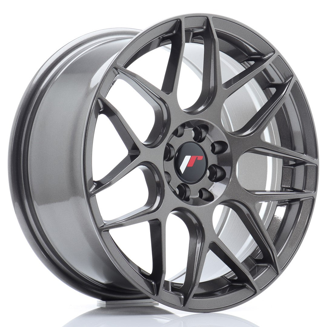 Japan Racing JR Wheels JR18 17x8 ET25 4x100 4x108 Hyper Gray