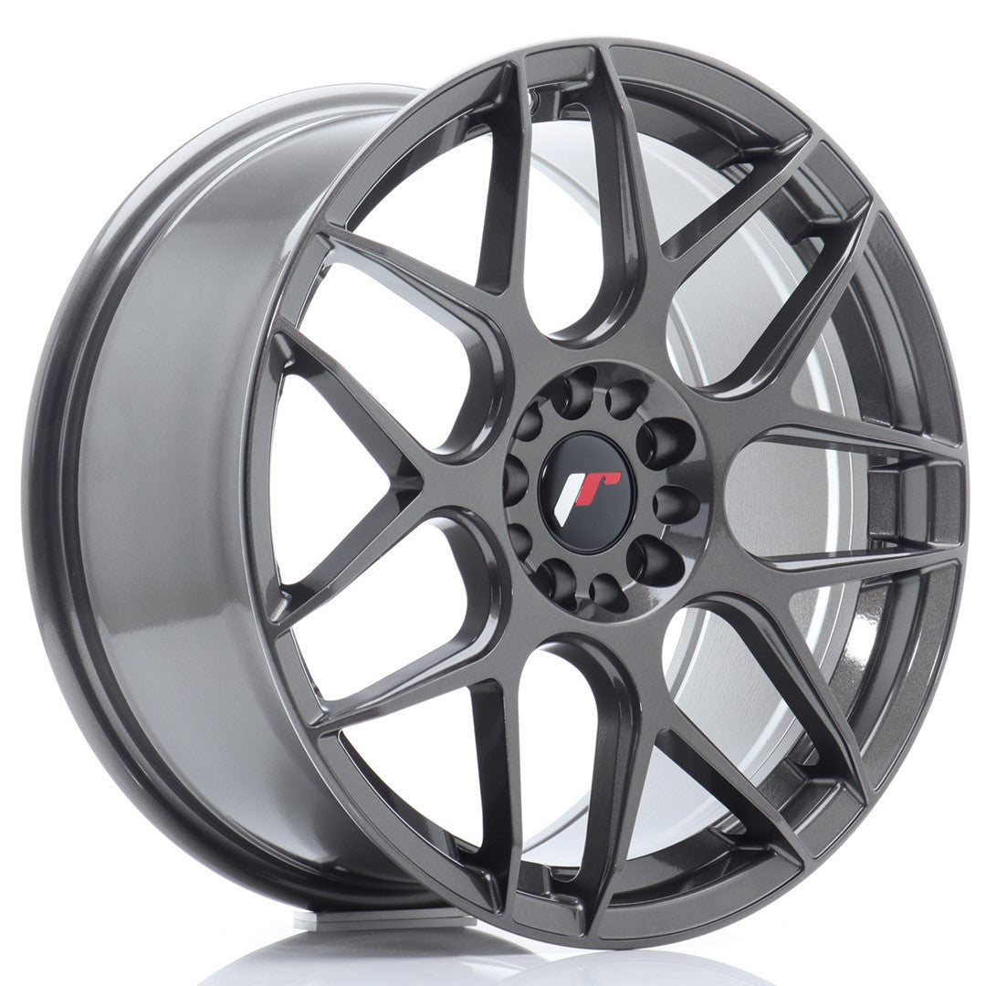 Japan Racing JR Wheels JR18 18x8.5 ET40 5x112 5x114.3 Hyper Gray