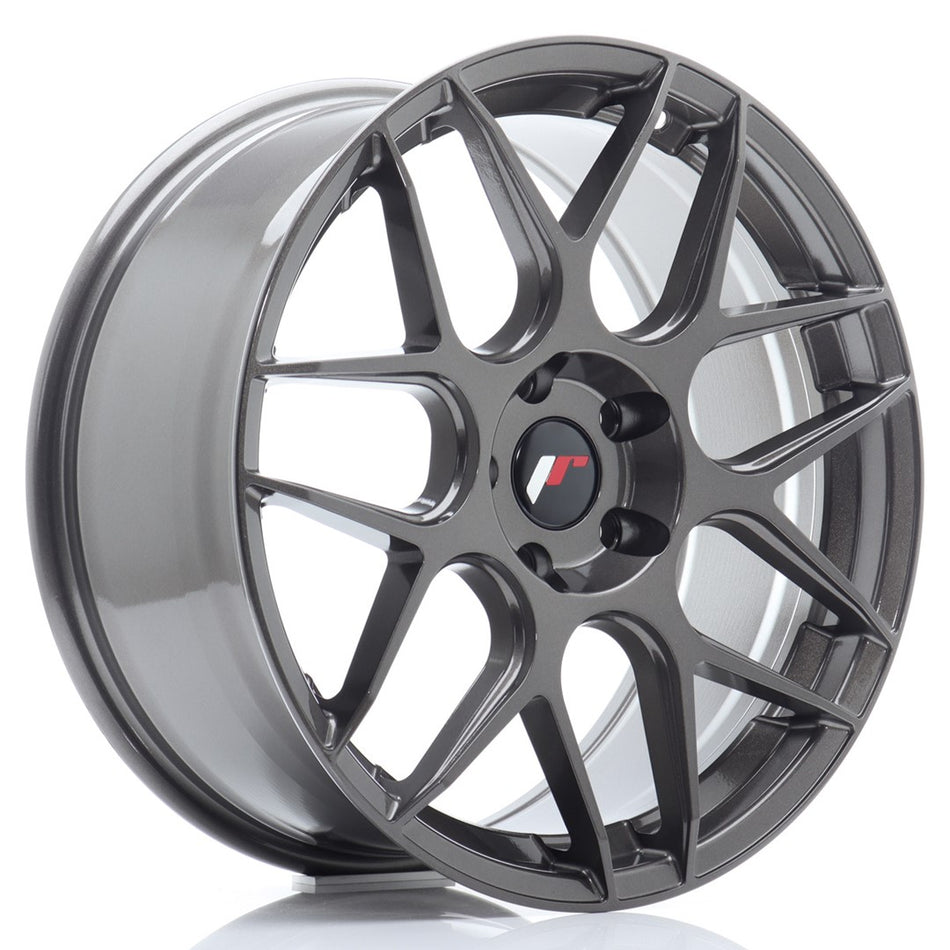 Japan Racing JR Wheels JR18 19x8.5 ET35 5x120 Hyper Gray