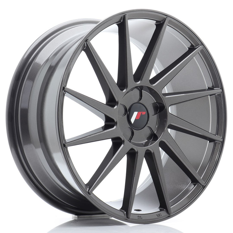 Japan Racing JR Wheels JR22 19x8.5 ET20-43 CUSTOM PCD Hyper Gray